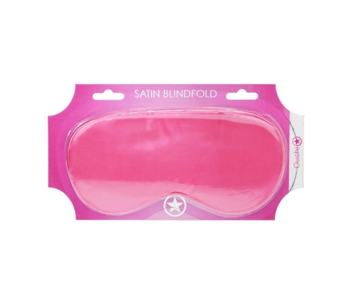 LoversPremium Satin Mask Pink - Soft Adjustable Eye Cover