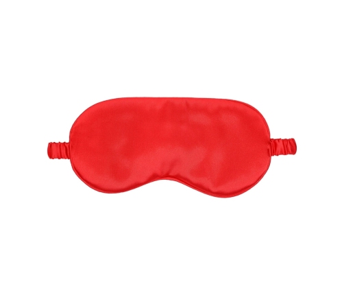 Loving Joy Satin Mask Red - Soft Adjustable Eye Cover for Adults