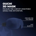 Loving Joy 3D Contoured Blindfold Navy - Ergonomic Plush Eye Mask