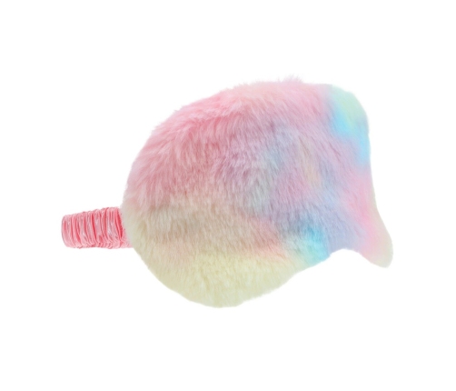 Loving Joy Fluffy Mask Multicolor - Soft Plush Eye Cover Adjustable