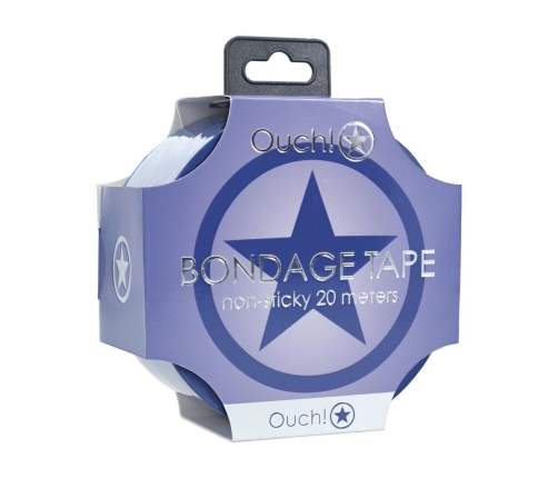 Ouch! PVC Bonding Tape 20m Navy - Self-Adhesive, Non-Stick Roll