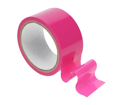Ouch! PVC Adhesive-Free Tape 20m Pink - Non-Stick Utility Roll