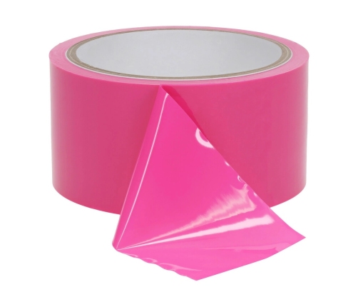 Ouch! PVC Adhesive-Free Tape 20m Pink - Non-Stick Utility Roll