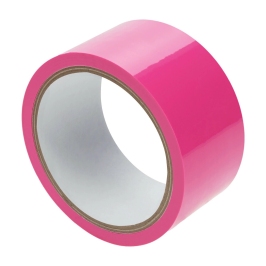 Ouch! PVC Adhesive-Free Tape 20m Pink - Non-Stick Utility Roll