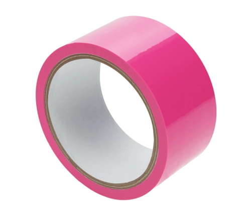 Ouch! PVC Adhesive-Free Tape 20m Pink - Non-Stick Utility Roll