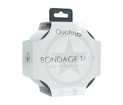 Ouch! PVC Silver Non-Stick Tape 20 m - Flexible Multifunctional Roll