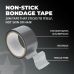 Ouch! PVC Silver Non-Stick Tape 20 m - Flexible Multifunctional Roll
