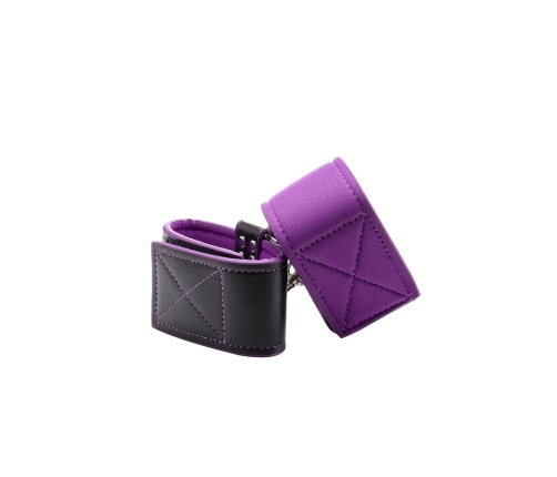 Shots Reversible Ankle Cuffs Black & Red Adjustable Design