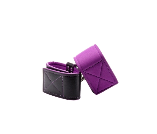 Shots Reversible Ankle Cuffs Black & Red Adjustable Design