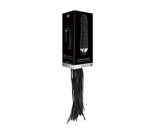 Whip with Realistic Silicone Dildo