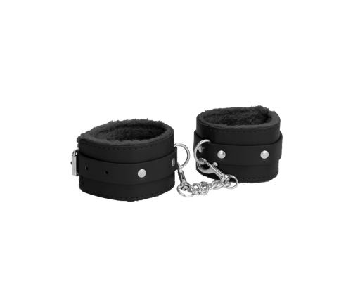 Plush Leather Handcuffs