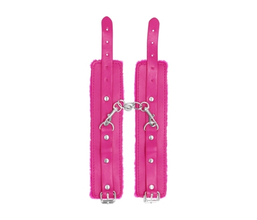 Plush Leather Handcuffs