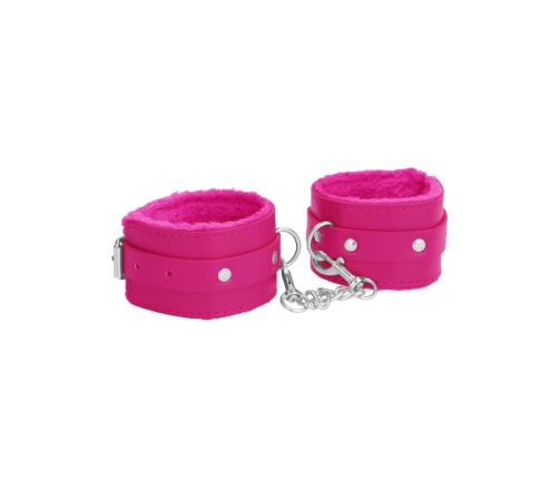 Plush Leather Handcuffs