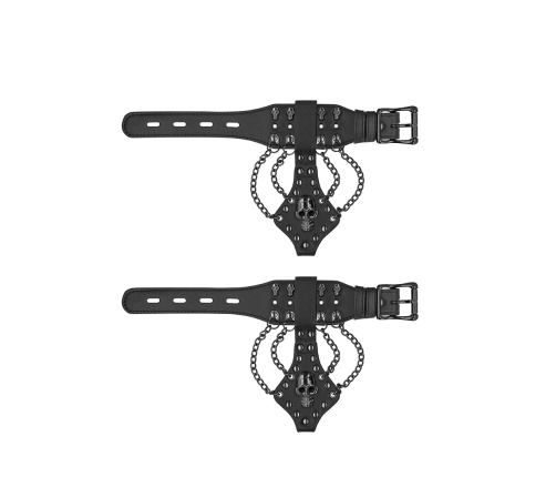 Handcuffs with Skulls and Chains