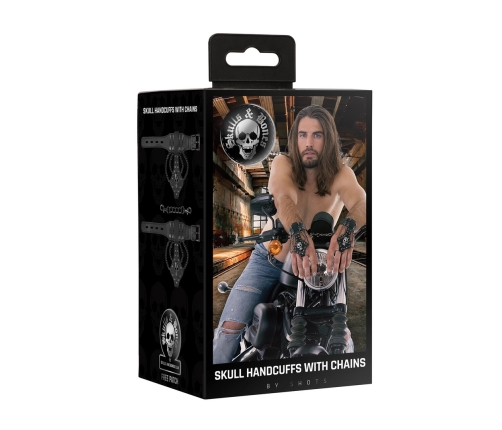 Handcuffs with Skulls and Chains