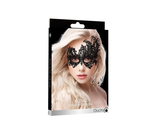 Royal - Black Lace Mask