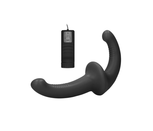 Vibrating Silicone Strapless Strap-On