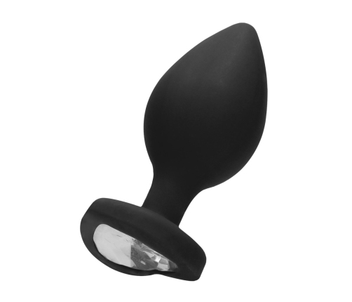 Diamond Heart Butt Plug - Extra Large
