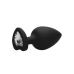 Diamond Heart Butt Plug - Extra Large