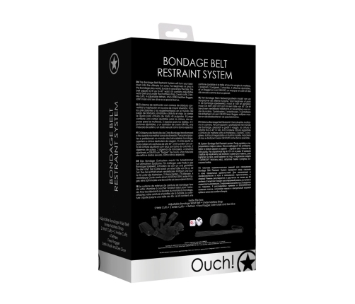 Bondage Belt Restraint System
