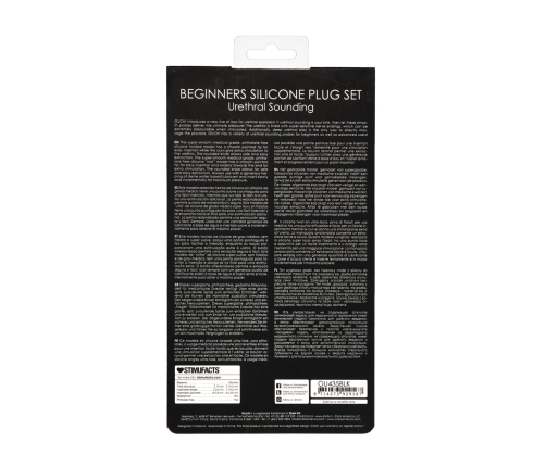 Sinner Gear Silicone Plug Set for Beginners, Medical-Grade Material