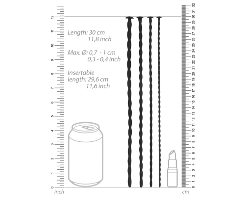 Silicone Spiral Screw Plug Set Advanced