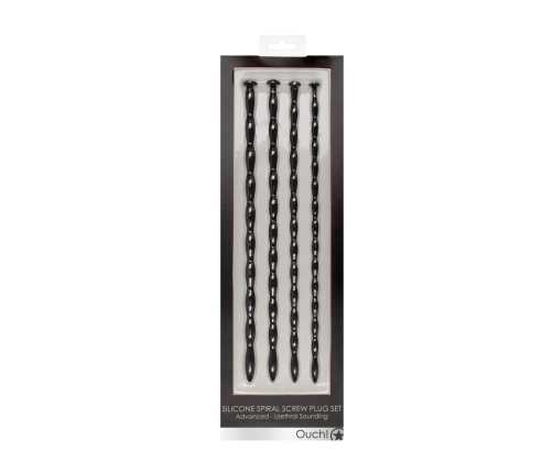 Silicone Spiral Screw Plug Set Advanced