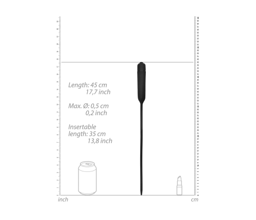 Silcone Vibrating Bullet Plug Extra Long