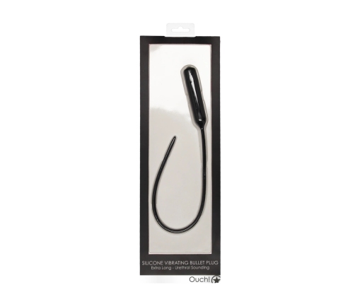 Silcone Vibrating Bullet Plug Extra Long