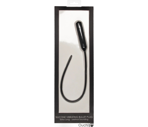 Silcone Vibrating Bullet Plug Extra Long