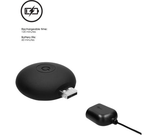 Silicone Rechargeable Vibrating Plug with Remote Control
