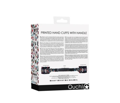 Printed Handcuffs with Handle