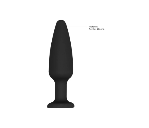 Cone-Shaped Diamond Butt Plug