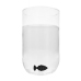 Ribbed Diamond Heart Plug - Large