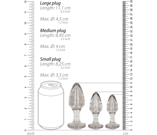 Acrylic Butt Plug Set