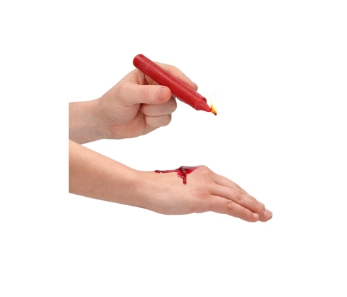 Teasing Wax Candles - 4 Pieces - Red