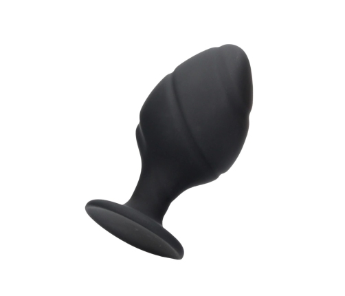 Swirled Butt Plug Set - Black
