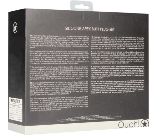 Apex - Butt Plug Set