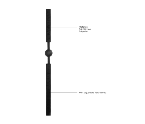 Adjustable Silicone Ball Gag