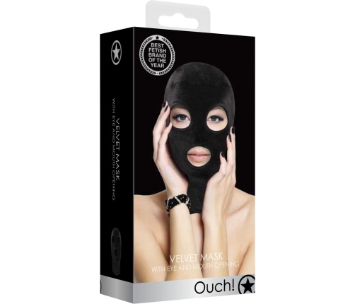 Mask with Eye and Mouth Opening