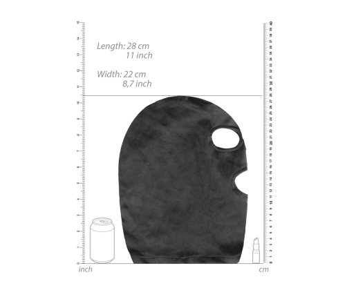 Mask with Eye and Mouth Opening
