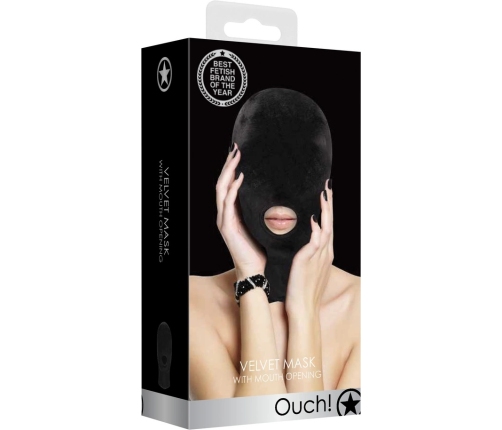 Mask with Mouth Opening