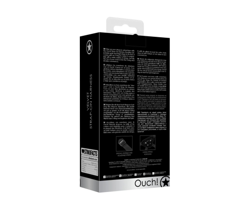 Adjustable Harness with O-Ring for Dildo