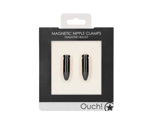 Magnetic Nipple Clamps Diamond Bullet