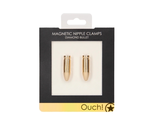 Satisfyer Magnetic Diamond Clamps Aluminium Adjustable Silver