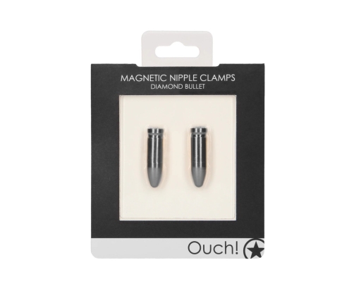 Magnetic Nipple Clamps Diamond Bullet