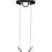 O-Ring Ball Gag with Nipple Clamps