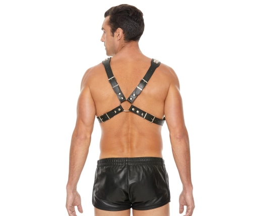 Pyramid Stud Men's Body Harness - One Size