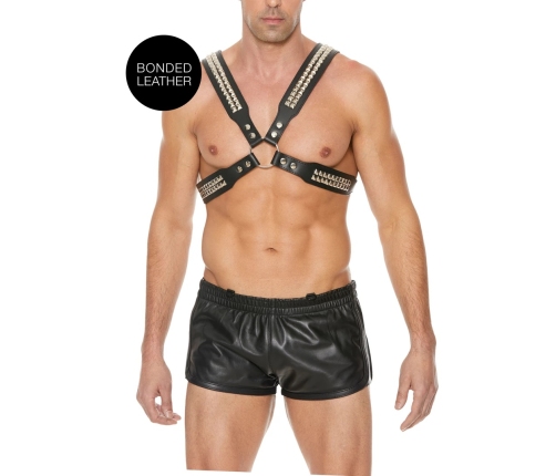 Pyramid Stud Men's Body Harness - One Size