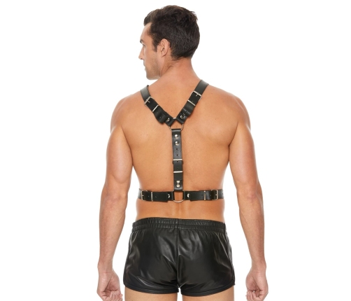 Twisted Bit Leather Harness - One Size